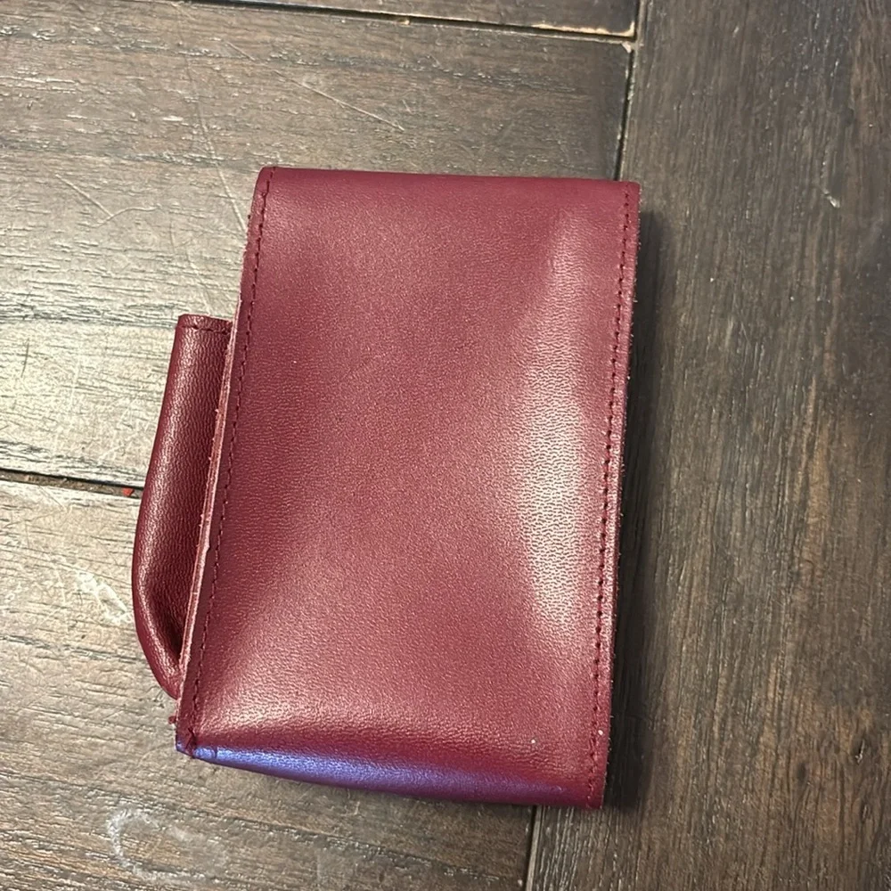 Richland Burgundy Leather Phone Holster